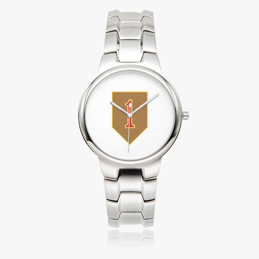 1st Infantry Division-Silver Stainless Steel Silver Quartz Watch