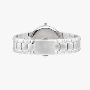 Back View - XVIII Airborne Corps-Silver Stainless Steel Silver Quartz Watch