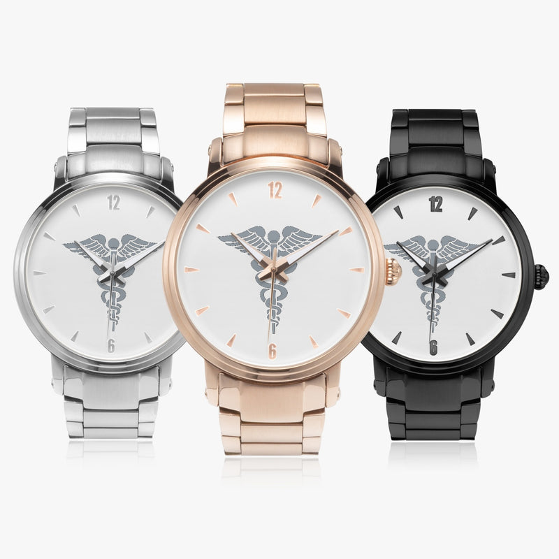 Family of Hospital Corpsman 46mm Automatic Steel Strap Watches