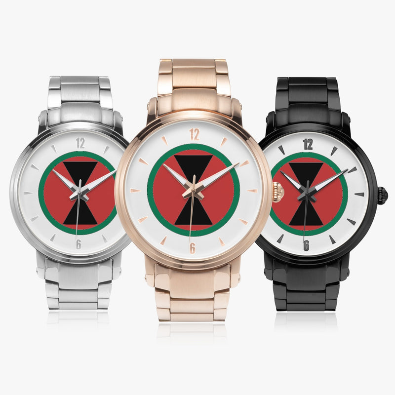 Family of 7th Infantry Division 46mm Automatic Steel Strap Watches