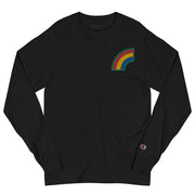 42nd Infantry Division Men's Champion Long Sleeve Shirt - Black