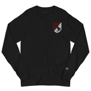 11th Armored Cavalry Regiment Men's Champion Long Sleeve Shirt - Black