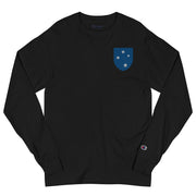 23rd Infantry Division Men's Champion Long Sleeve Shirt - Black