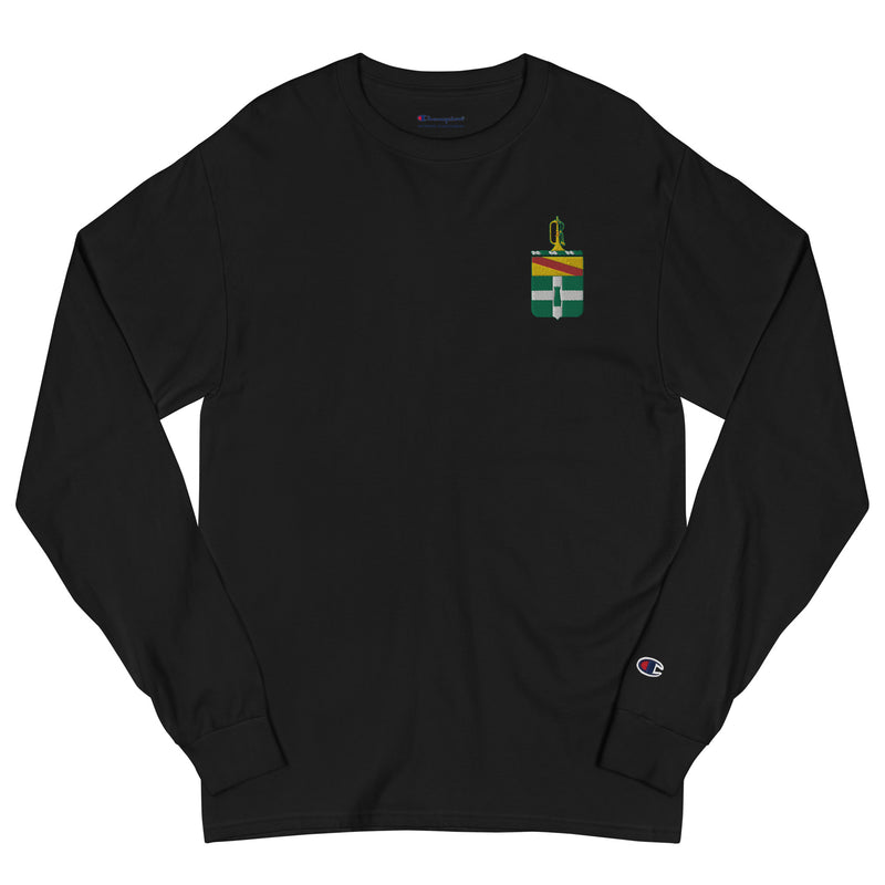3rd Cavalry Regiment Men's Champion Long Sleeve Shirt - Black