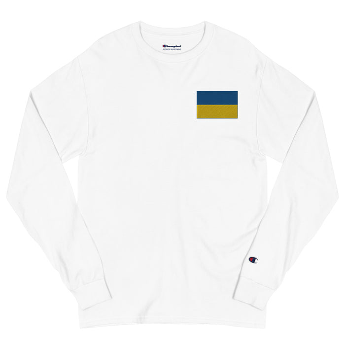 Ukrainian Flag Men's Champion Long Sleeve Shirt
