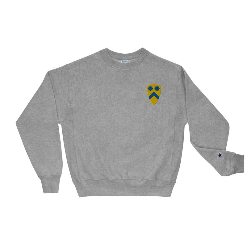 2nd Cavalry Division Champion Sweatshirt - Oxford Grey Heather