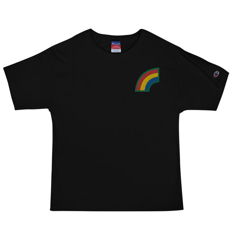 42nd Infantry Division Men's Champion T-Shirt - Black