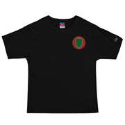 24th Infantry Division Men's Champion T-Shirt - Black