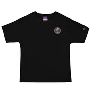 Navy Seabees Men's Champion T-Shirt - Black