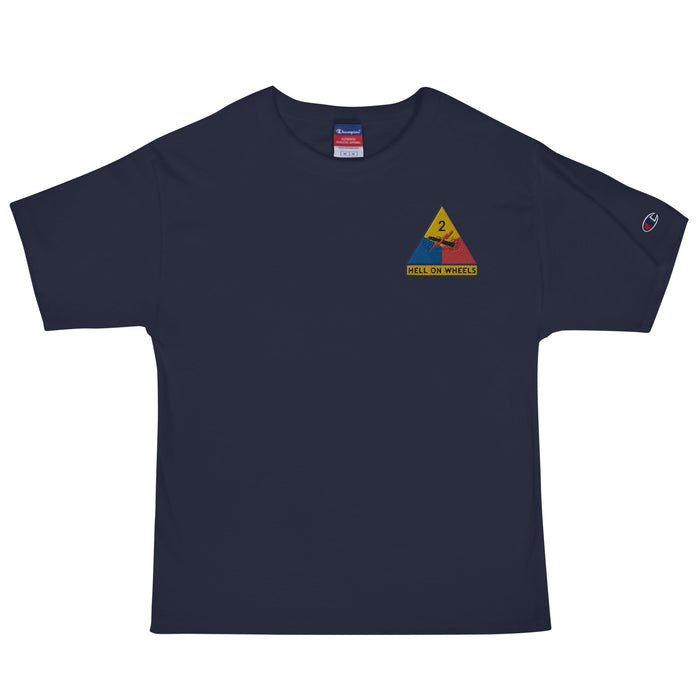 2nd Armored Division Men's Champion T-Shirt