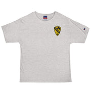 1st Air Cavalry Brigade Men's Champion T-Shirt - Oxford Grey Heather