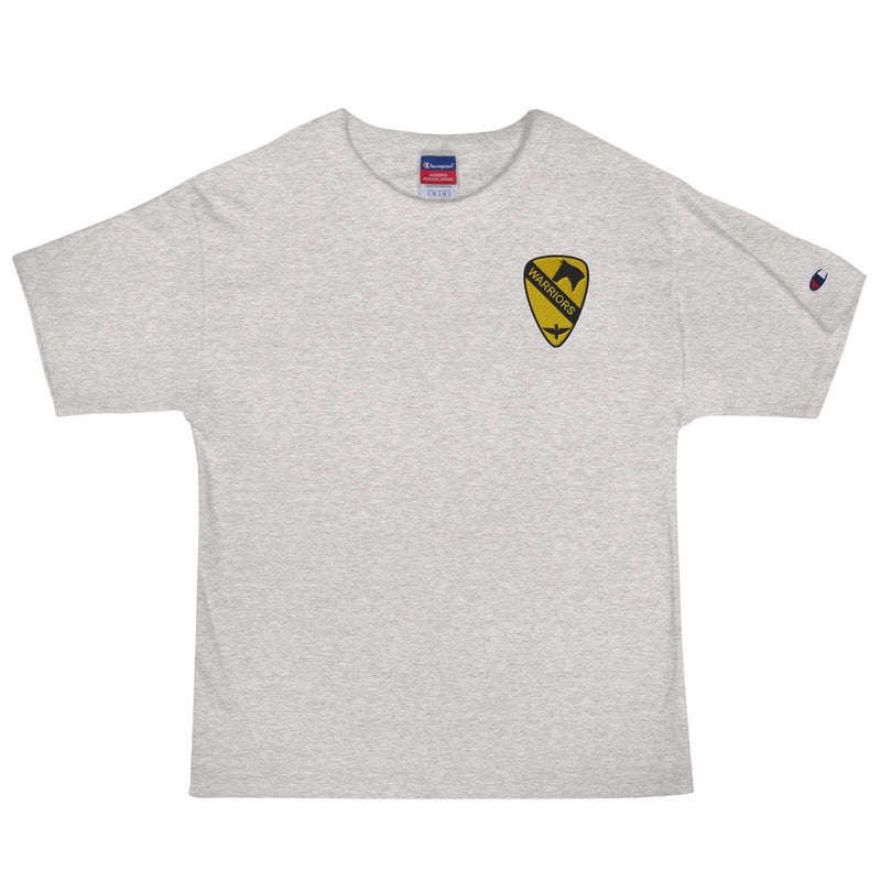 1st Air Cavalry Brigade Men's Champion T-Shirt - Oxford Grey Heather