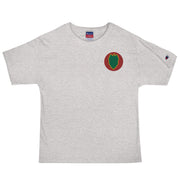 24th Infantry Division Men's Champion T-Shirt - Oxford Grey Heather