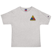 2nd Armored Division Men's Champion T-Shirt - Oxford Grey Heather