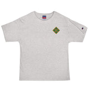 4th Infantry Division Men's Champion T-Shirt - Oxford Grey Heather