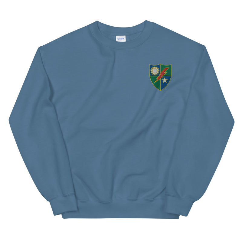 75th Ranger Regiment Unisex Sweatshirt - Indigo Blue