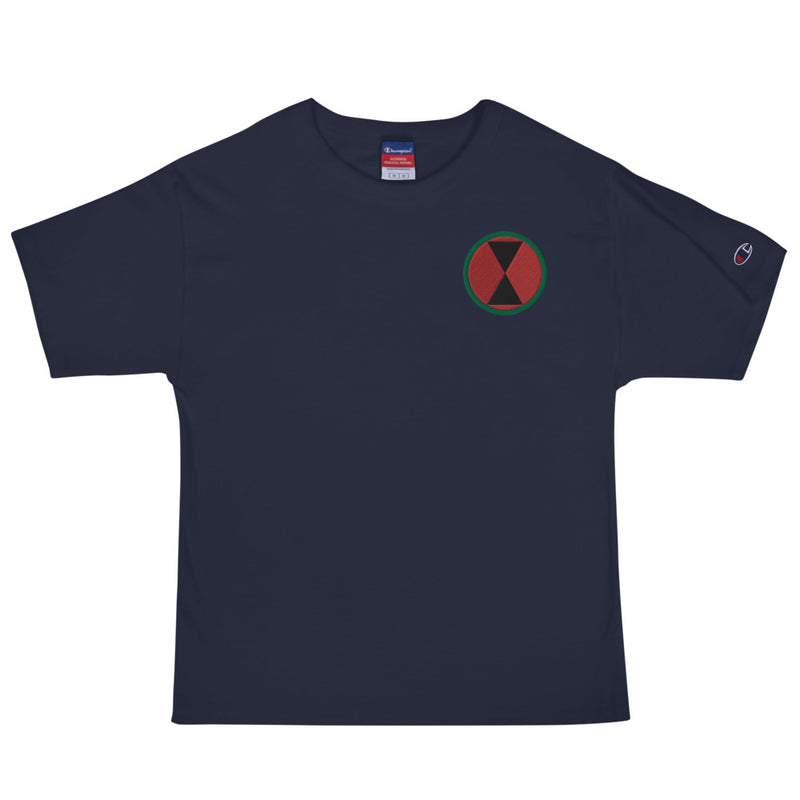 7th Infantry Division Men's Champion T-Shirt - Navy