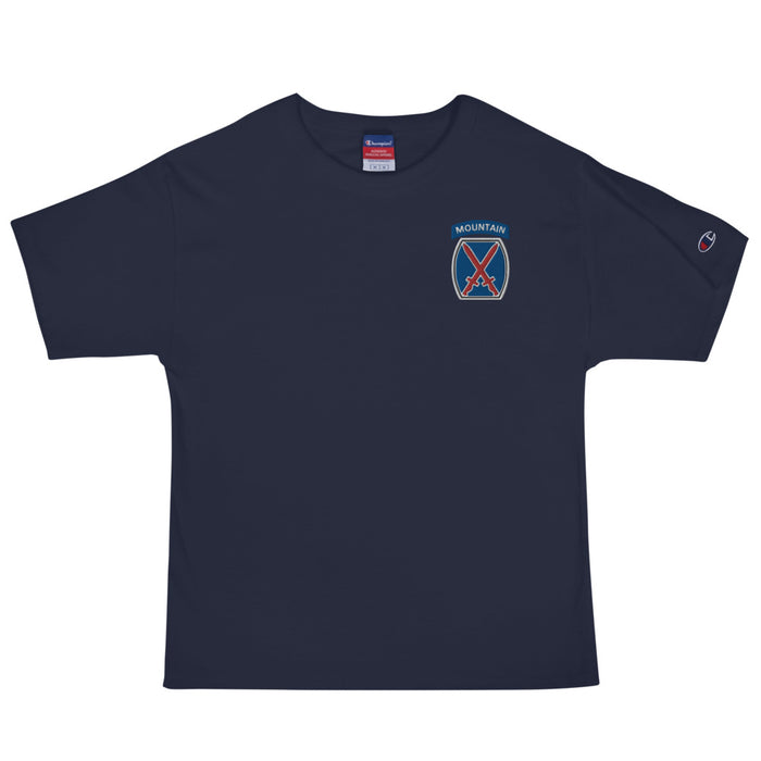 10th Mountain Division Men's Champion T-Shirt