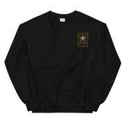 United States Army Unisex Sweatshirt - Black