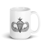 Senior Parachutist Mug - 15 oz size