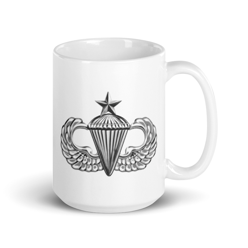 Senior Parachutist Mug - 15 oz size