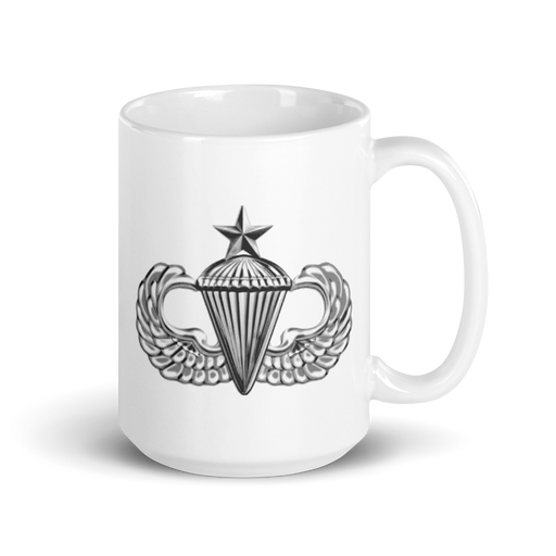 Senior Parachutist Mug - 15 oz size