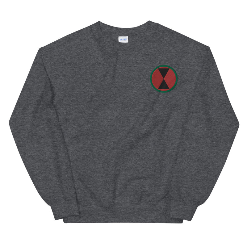 7th Infantry Division Unisex Sweatshirt - Dark Heather