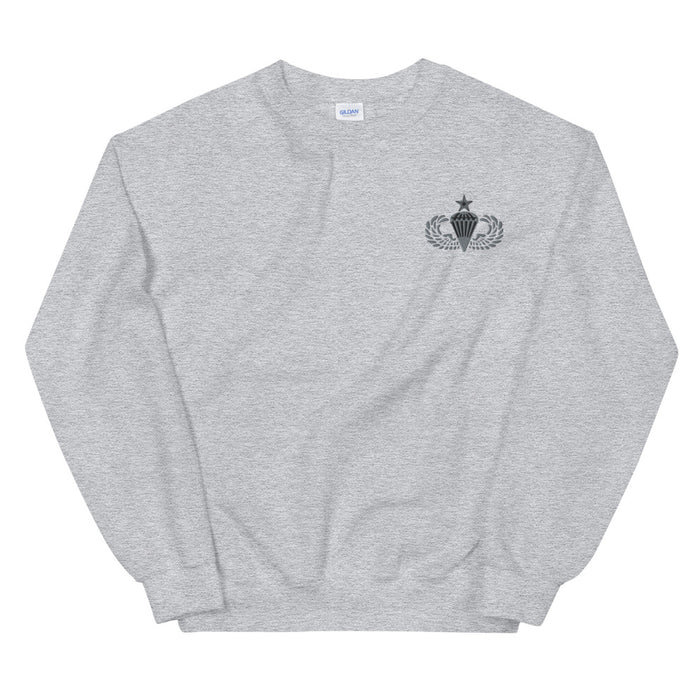 Senior Parachutist Unisex Sweatshirt - Sport Grey