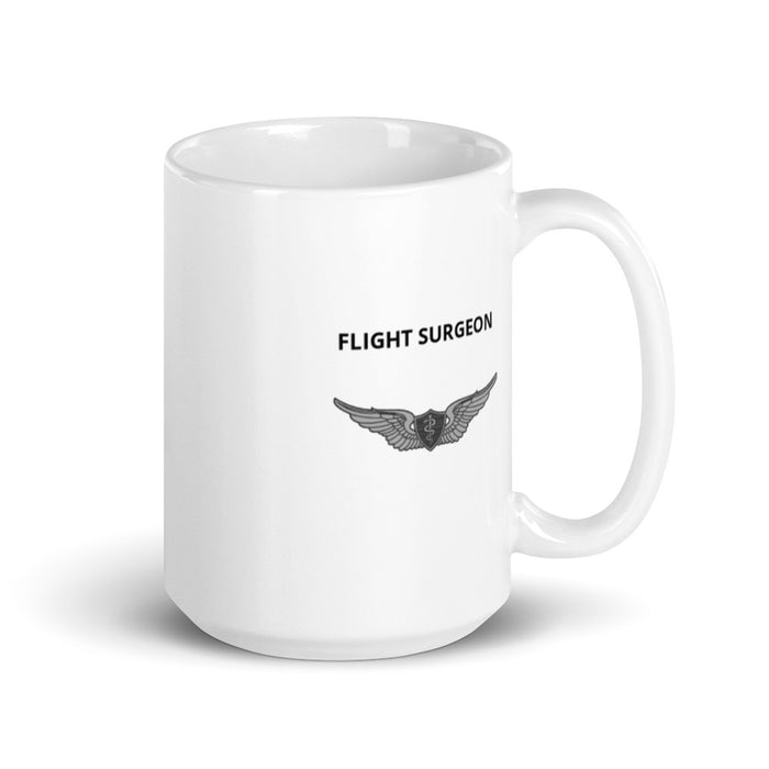 White Glossy Mug - Flight Surgeon