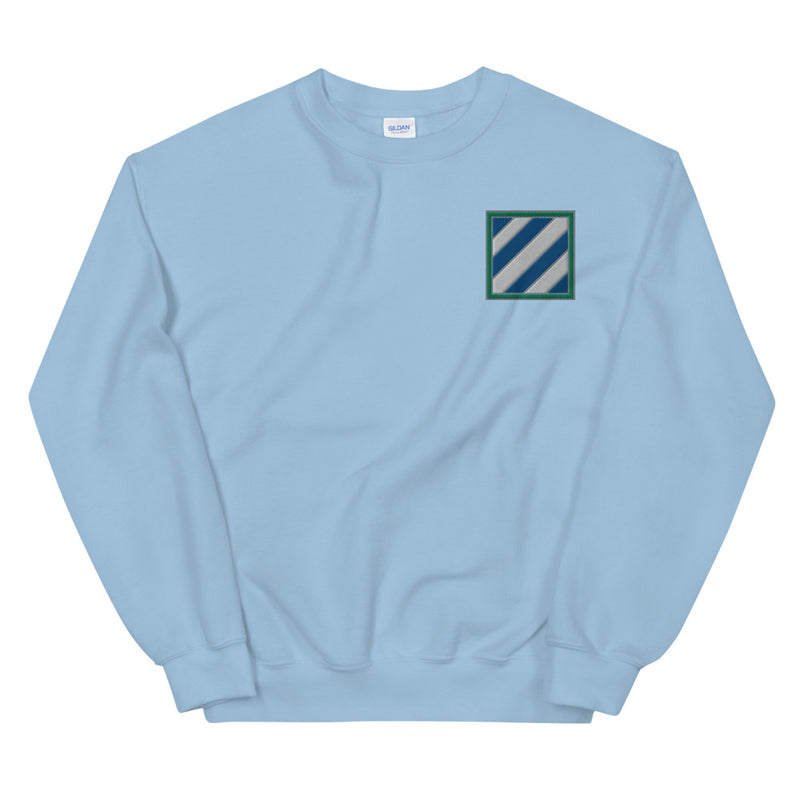 3rd Infantry Division Unisex Sweatshirt - Light Blue