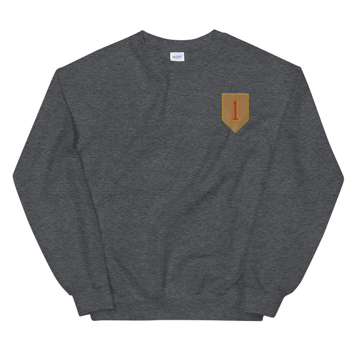 1st Infantry Division Unisex Sweatshirt - Dark Heather