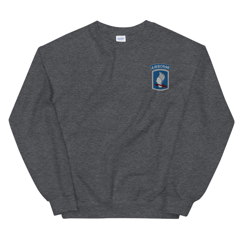 173rd Airborne Unisex Sweatshirt - Dark Heather