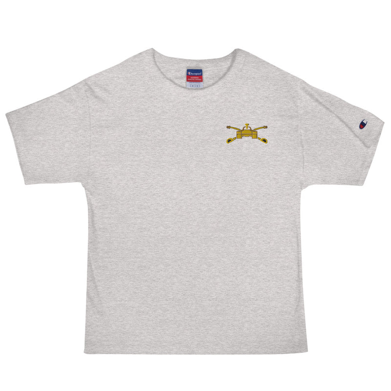 Army Armor Men's Champion T-Shirt - Oxford Grey Heather