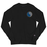29th Infantry Division Men's Champion Long Sleeve Shirt - Black