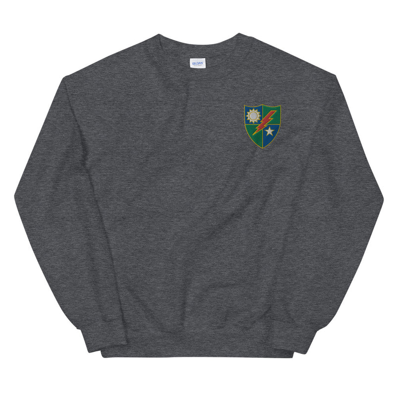 75th Ranger Regiment Unisex Sweatshirt - Dark Heather