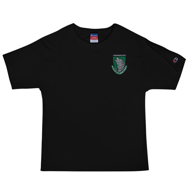 104th Infantry Division Men's Champion T-Shirt - Black