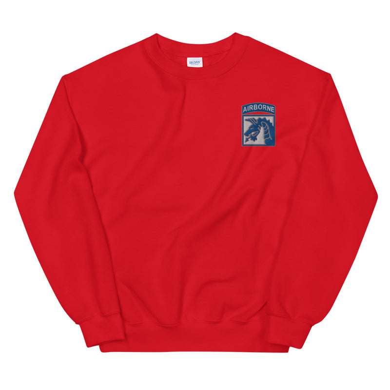 XVIII Airborne Corps Unisex Sweatshirt - Red