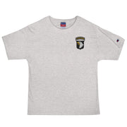 101st Airborne Men's Champion T-Shirt - Oxford Grey Heather