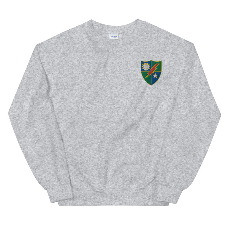 75th Ranger Regiment Unisex Sweatshirt - Sport Grey