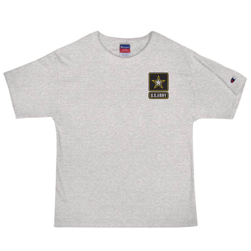 United States Army Men's Champion T-Shirt - Oxford Grey Heather