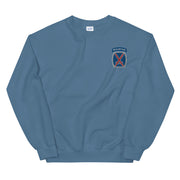 10th Mountain Division Unisex Sweatshirt - Indigo Blue