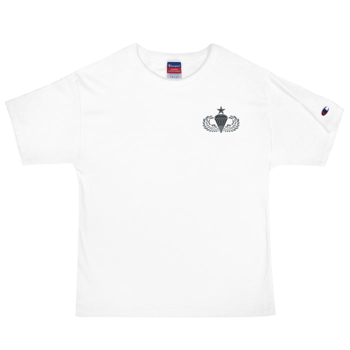 Senior Parachutist Men's Champion T-Shirt - White