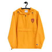 25th Infantry Division Gold Champion packable jacket with a detailed embroidered logo