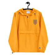 1st Infantry Division Gold Champion packable jacket with a detailed embroidered logo