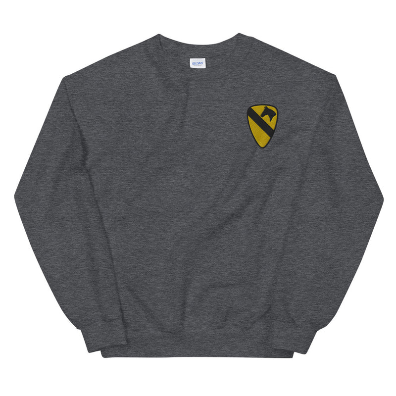 1st Cavalry Division Unisex Sweatshirt - Dark Heather