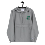 104th Infantry Division Graphite Champion packable jacket with a detailed embroidered logo.