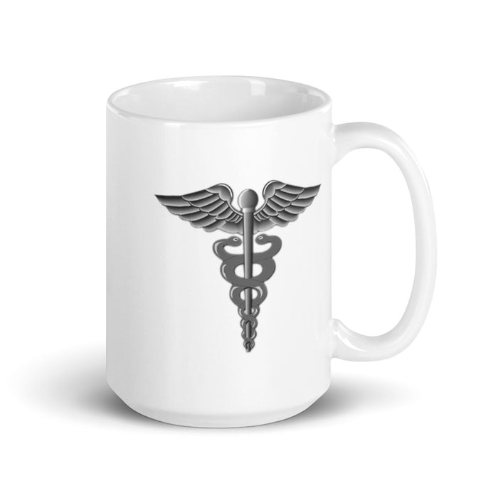 White Glossy Mug - Hospital Corpsmen