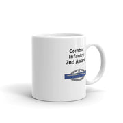 Combat Infantry 2nd Award Mug - 11 oz size