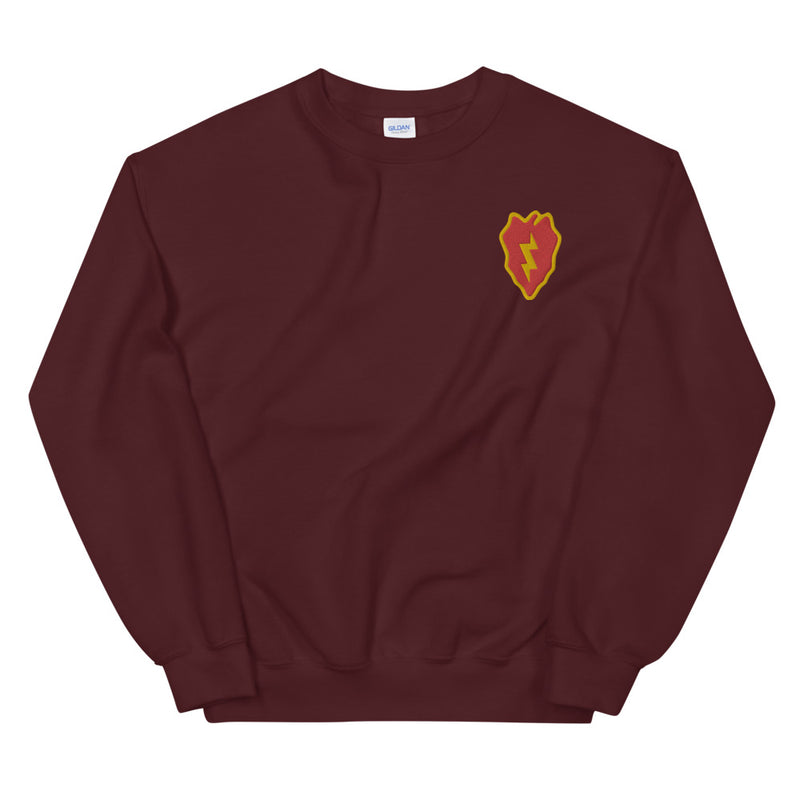 25th Infantry Division Unisex Sweatshirt - Maroon