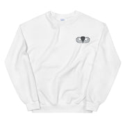 Basic Parachutist Unisex Sweatshirt - White